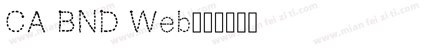 CA BND Web字体转换